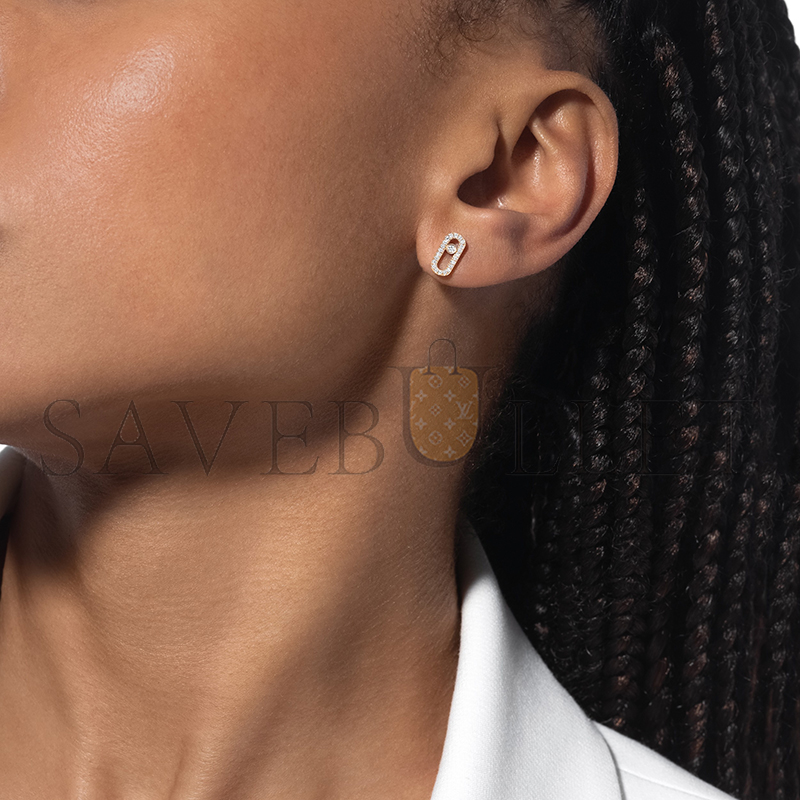 Mes1kaA MOVE UNO PAVÉ STUD EARRINGS 05634